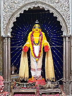 Sri Dhameshwar Mahaprabhu in  Nabadwip. Sri Vishnupriya Devi's deity.
